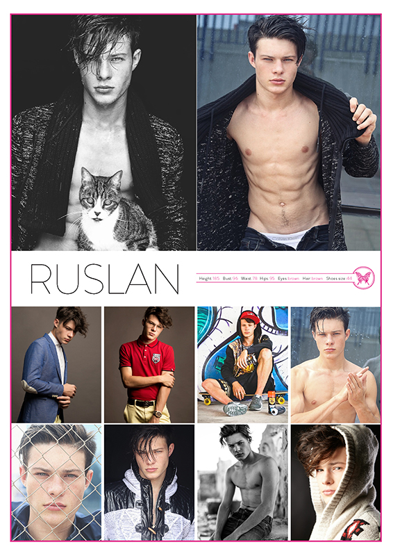 上海外籍男模特- ruslan